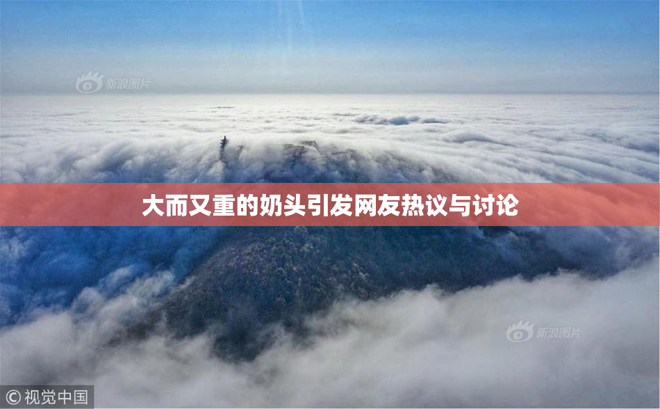 大而又重的奶头引发网友热议与讨论