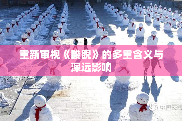 重新审视《睃睨》的多重含义与深远影响
