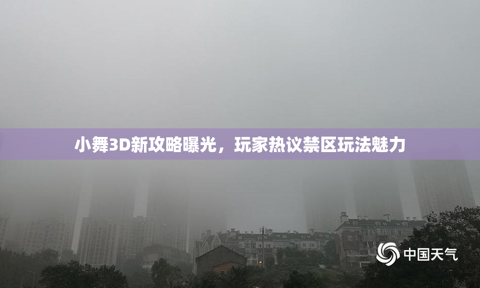 小舞3D新攻略曝光，玩家热议禁区玩法魅力