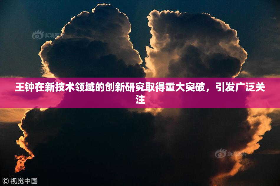 王钟在新技术领域的创新研究取得重大突破，引发广泛关注