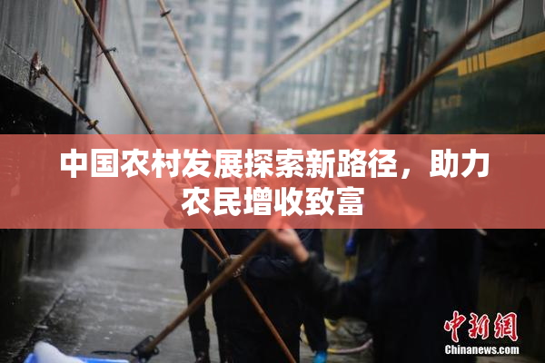中国农村发展探索新路径，助力农民增收致富