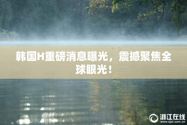 韩国H重磅消息曝光，震撼聚焦全球眼光！