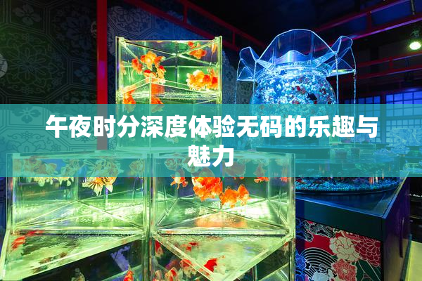 午夜时分深度体验无码的乐趣与魅力