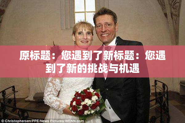 原标题：您遇到了新标题：您遇到了新的挑战与机遇
