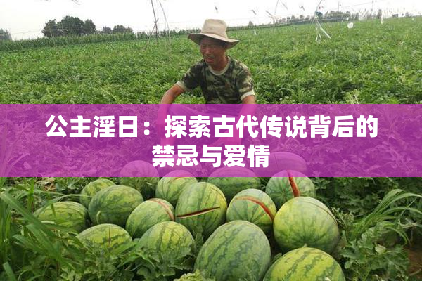 公主淫日：探索古代传说背后的禁忌与爱情
