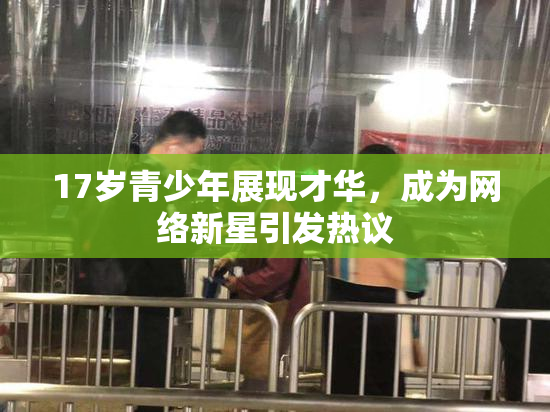 17岁青少年展现才华，成为网络新星引发热议