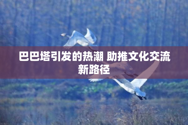 巴巴塔引发的热潮 助推文化交流新路径