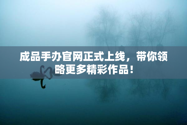 成品手办官网正式上线，带你领略更多精彩作品！