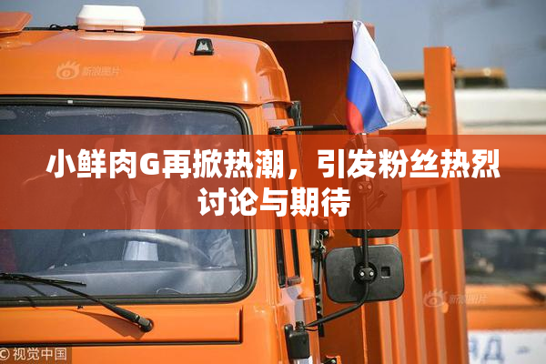 小鲜肉G再掀热潮，引发粉丝热烈讨论与期待