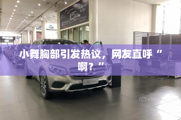 小舞胸部引发热议，网友直呼“啊？”