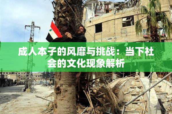 成人本子的风靡与挑战：当下社会的文化现象解析