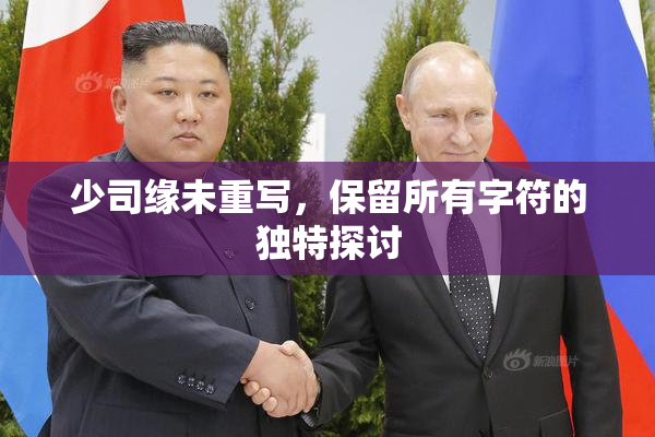 少司缘未重写，保留所有字符的独特探讨