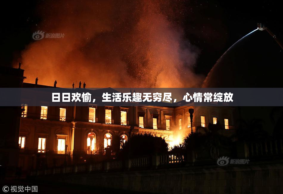 日日欢愉，生活乐趣无穷尽，心情常绽放