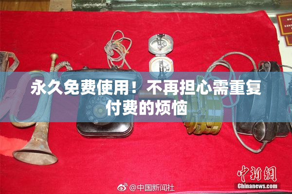 永久免费使用！不再担心需重复付费的烦恼