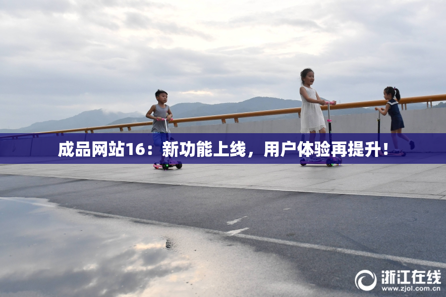 成品网站16：新功能上线，用户体验再提升！