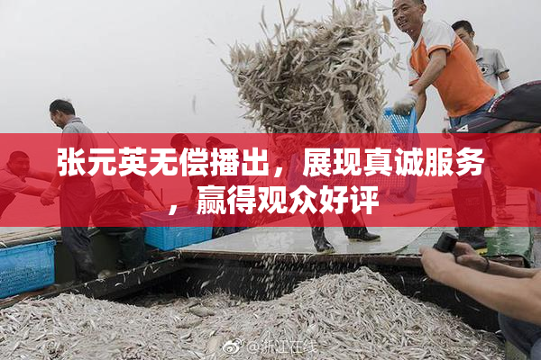 张元英无偿播出，展现真诚服务，赢得观众好评