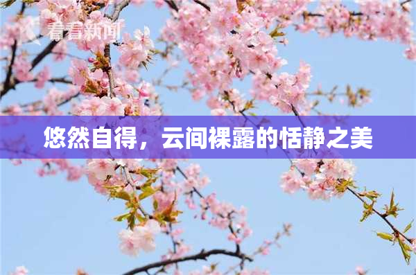 悠然自得，云间裸露的恬静之美