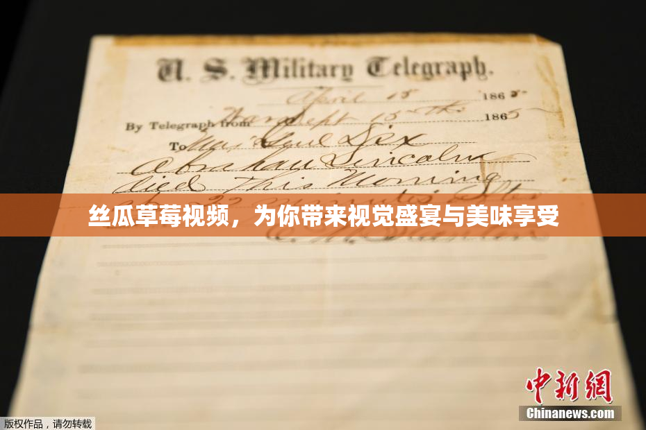 丝瓜草莓视频，为你带来视觉盛宴与美味享受