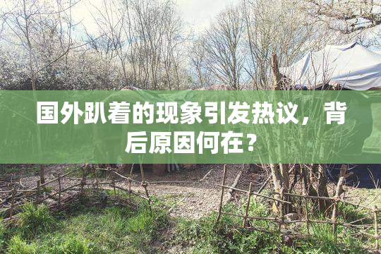 国外趴着的现象引发热议，背后原因何在？