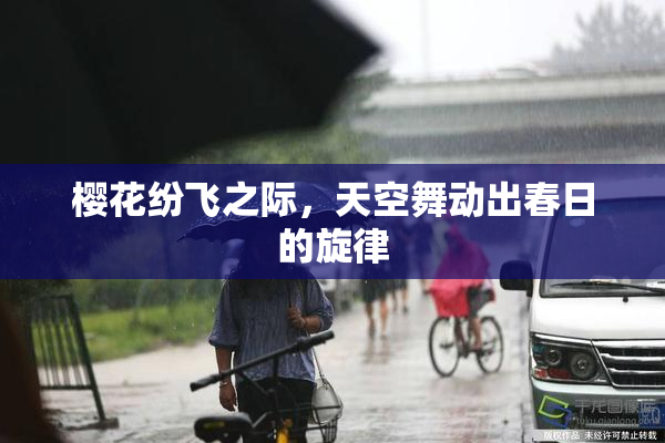 樱花纷飞之际，天空舞动出春日的旋律