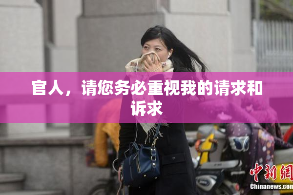 官人，请您务必重视我的请求和诉求