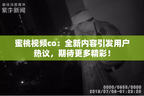 蜜桃视频co：全新内容引发用户热议，期待更多精彩！