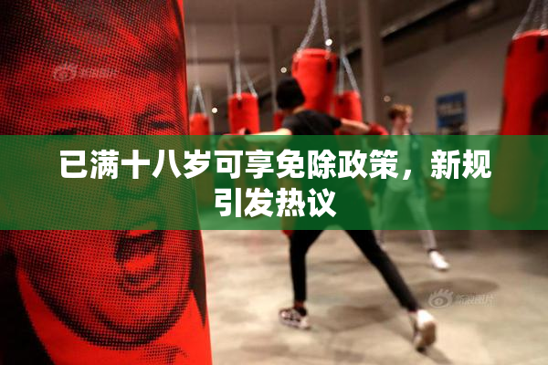 已满十八岁可享免除政策，新规引发热议