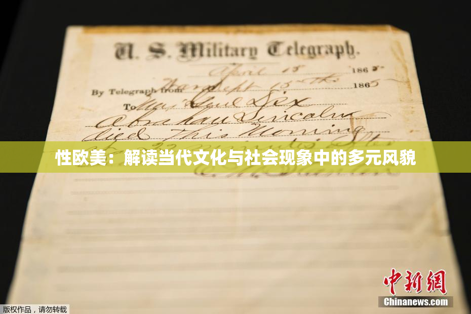 性欧美：解读当代文化与社会现象中的多元风貌