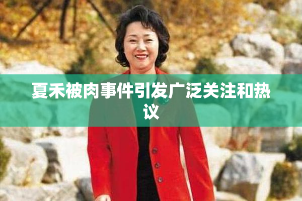 夏禾被肉事件引发广泛关注和热议