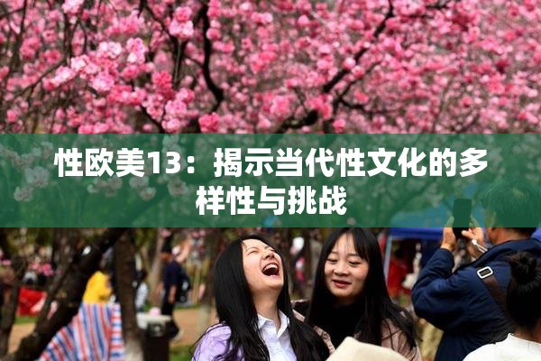 性欧美13：揭示当代性文化的多样性与挑战
