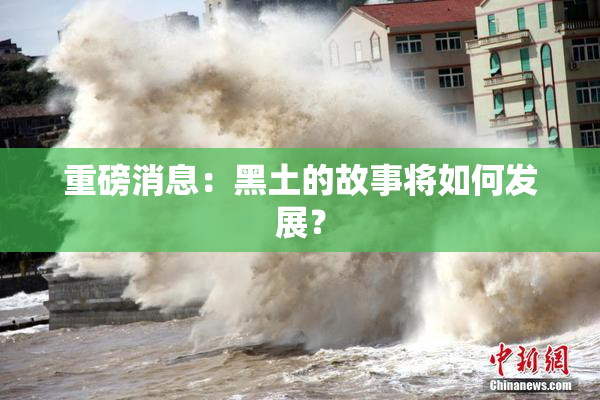 重磅消息：黑土的故事将如何发展？