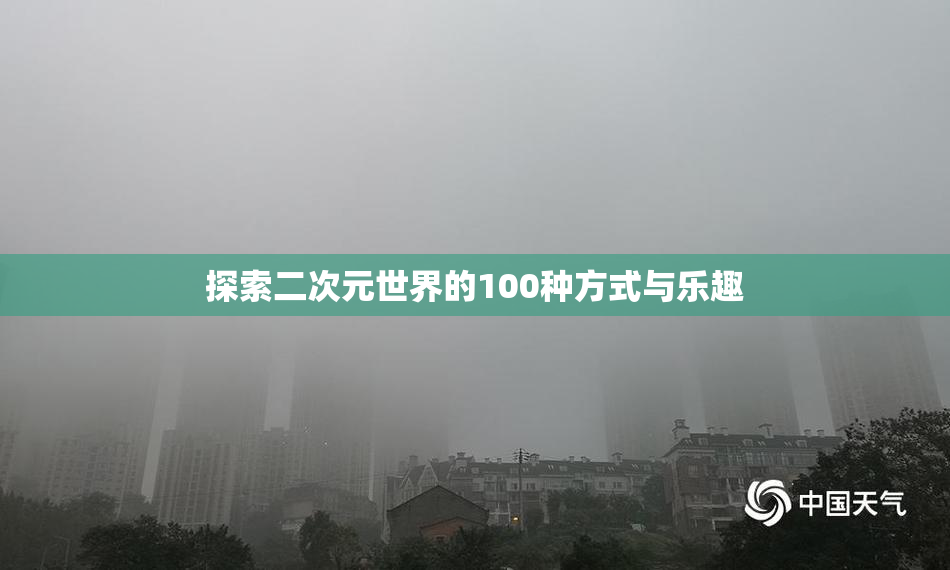 探索二次元世界的100种方式与乐趣