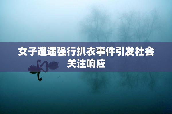 女子遭遇强行扒衣事件引发社会关注响应