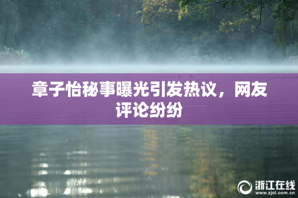 章子怡秘事曝光引发热议，网友评论纷纷