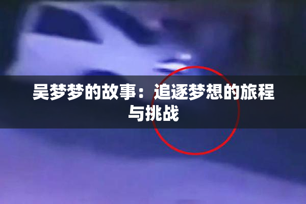 吴梦梦的故事：追逐梦想的旅程与挑战