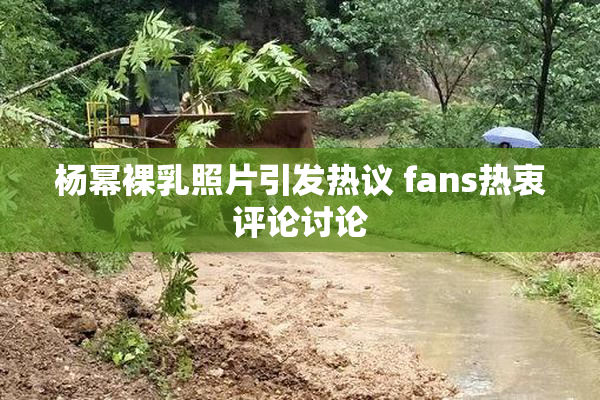 杨幂裸乳照片引发热议 fans热衷评论讨论
