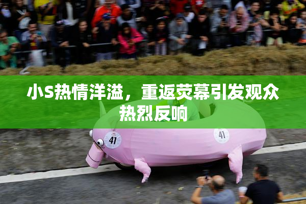 小S热情洋溢，重返荧幕引发观众热烈反响