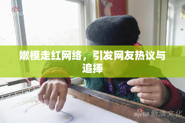 嫩模走红网络，引发网友热议与追捧