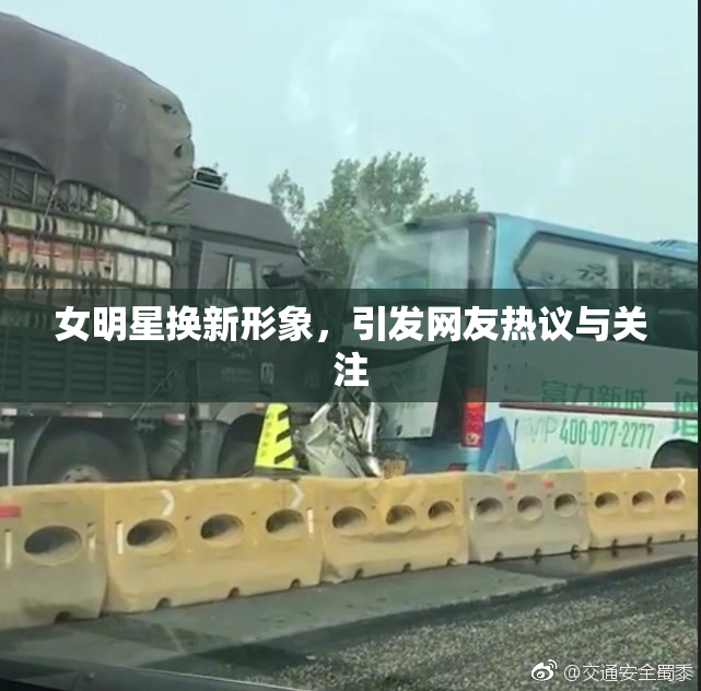 女明星换新形象，引发网友热议与关注