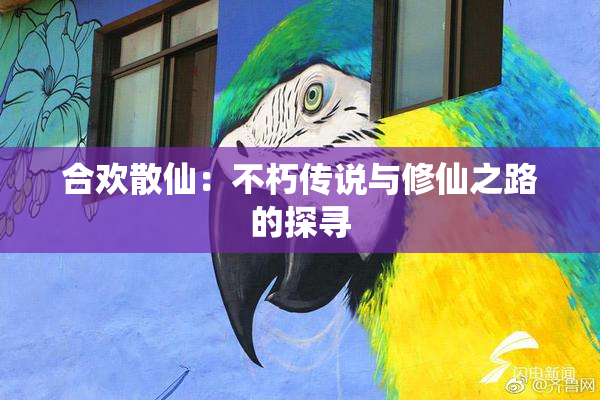 合欢散仙：不朽传说与修仙之路的探寻