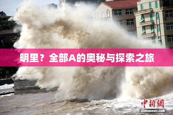 明里？全部A的奥秘与探索之旅