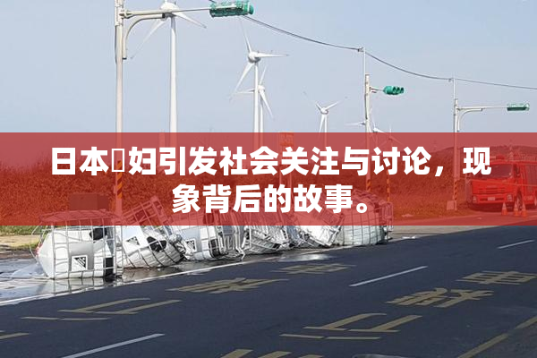 日本婬妇引发社会关注与讨论，现象背后的故事。
