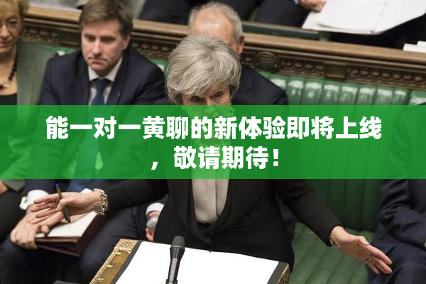 能一对一黄聊的新体验即将上线，敬请期待！