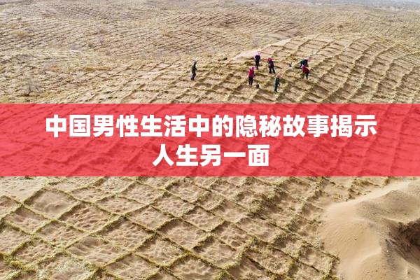 中国男性生活中的隐秘故事揭示人生另一面