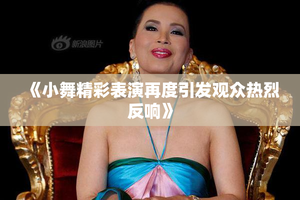 《小舞精彩表演再度引发观众热烈反响》