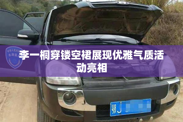 李一桐穿镂空裙展现优雅气质活动亮相