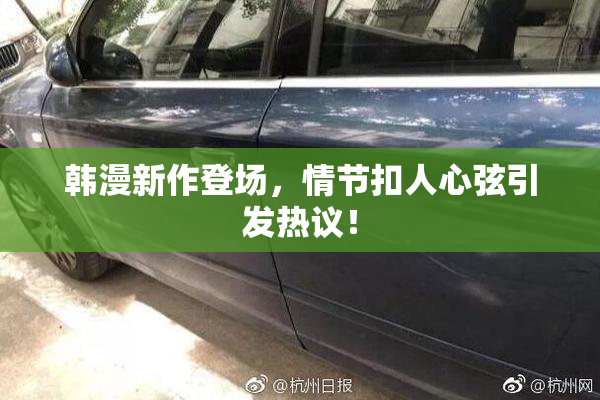 韩漫新作登场，情节扣人心弦引发热议！