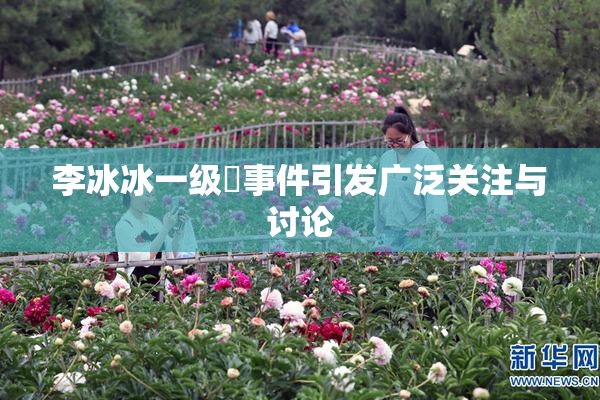 李冰冰一级婬事件引发广泛关注与讨论