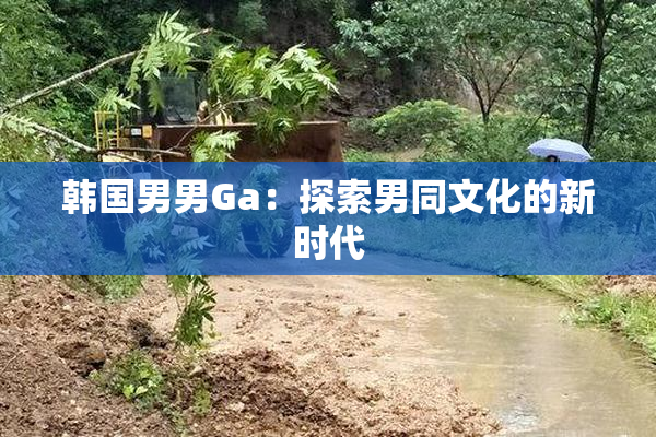 韩国男男Ga：探索男同文化的新时代