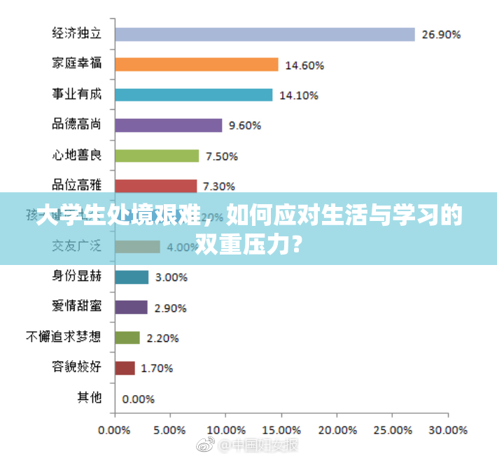 大学生处境艰难，如何应对生活与学习的双重压力？